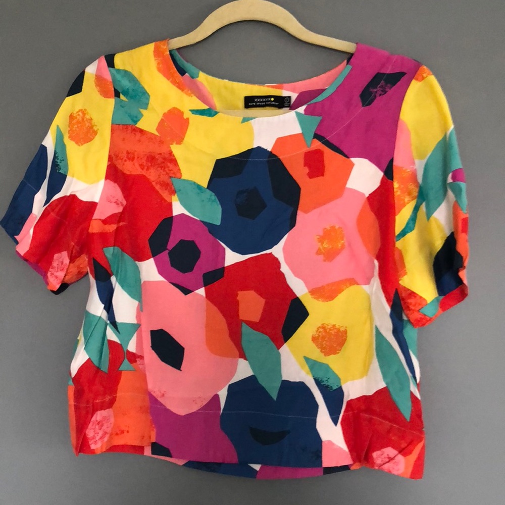 Kate Spade Saturday Floral Top